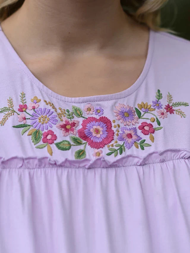 April Cornell Cottage T-Shirt - Lavender