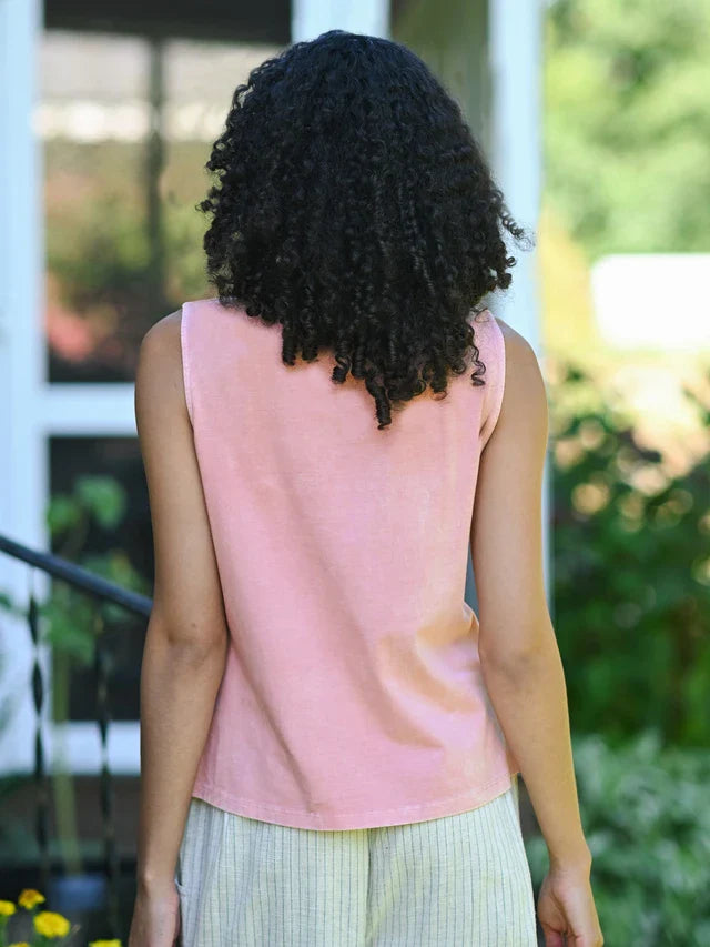 April Cornell Mod Layering T-Shirt - Rose