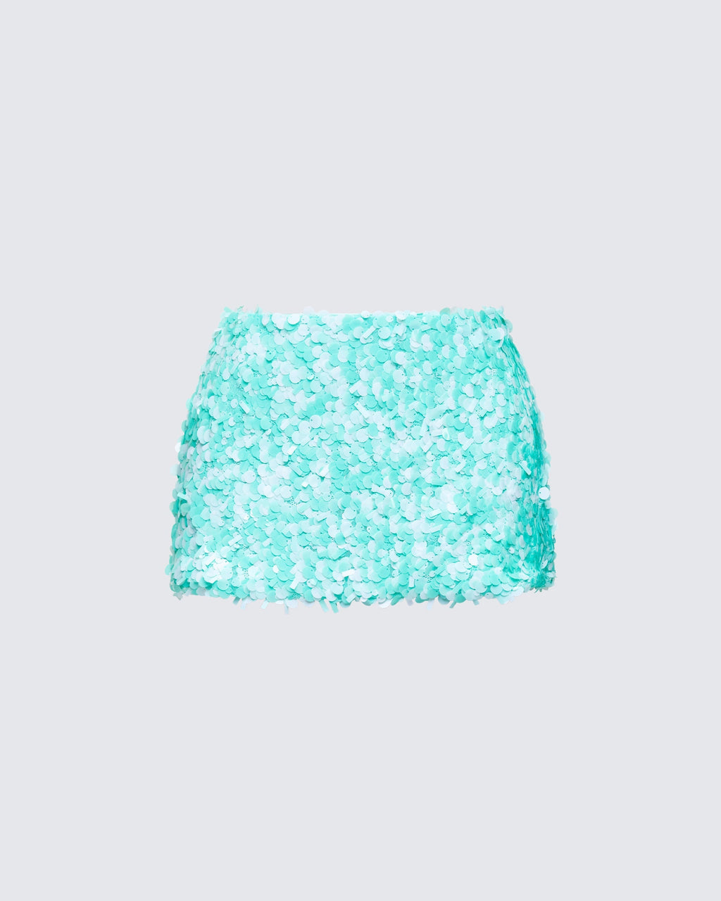 Finesse Twila Shell Sequin Mini Skirt