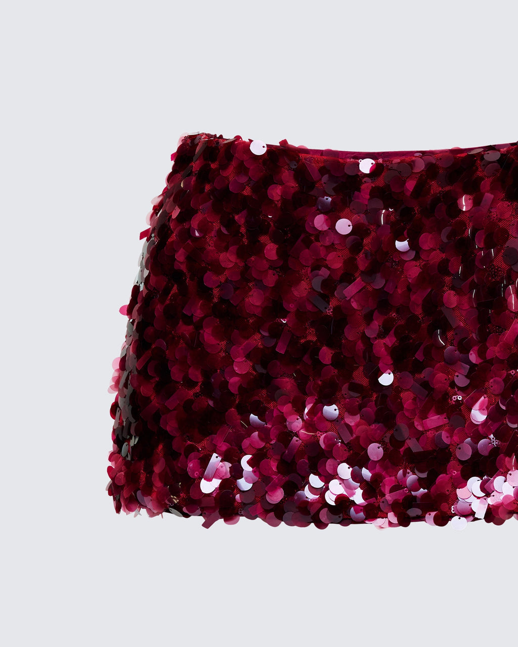 Finesse Twila Shell Sequin Mini Skirt