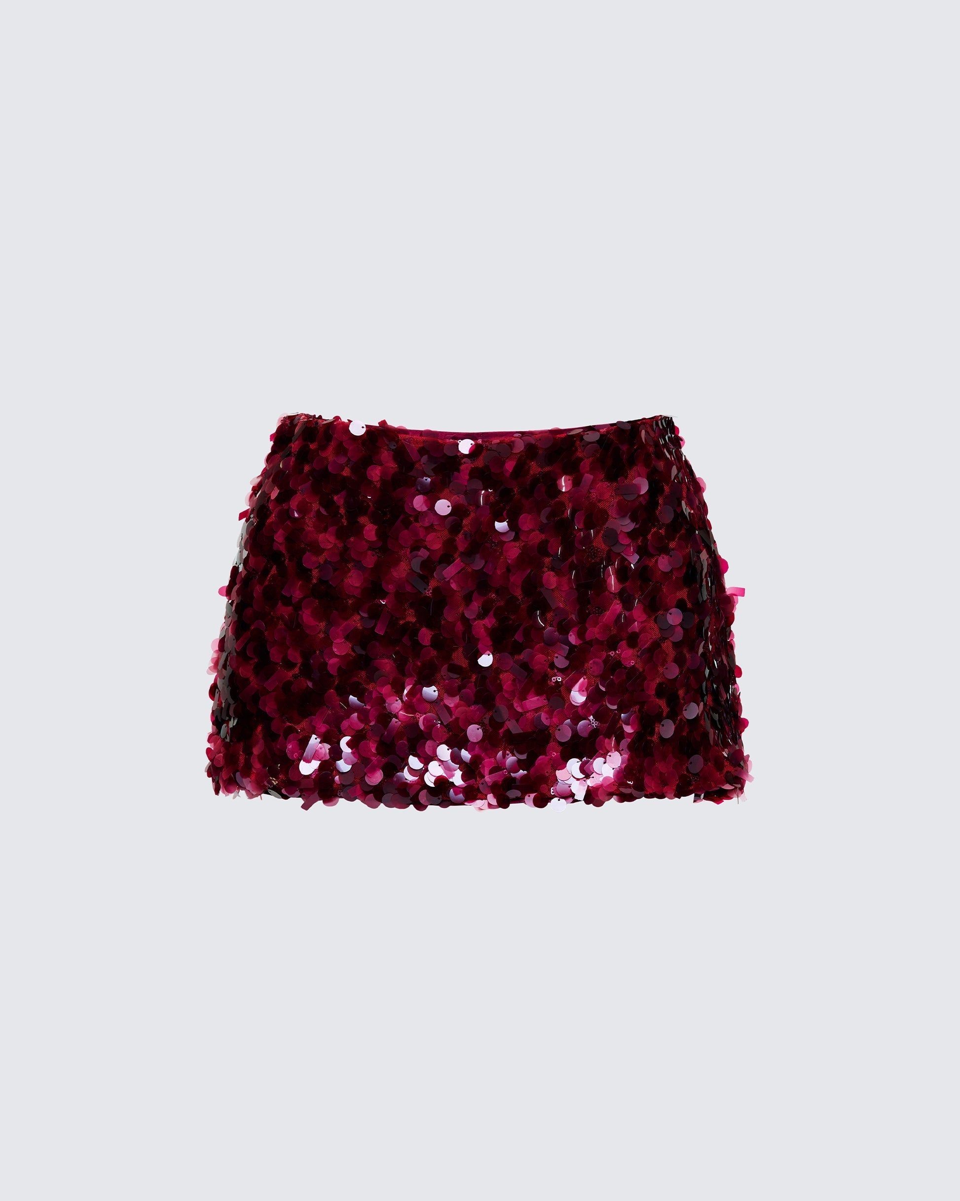 Finesse Twila Shell Sequin Mini Skirt