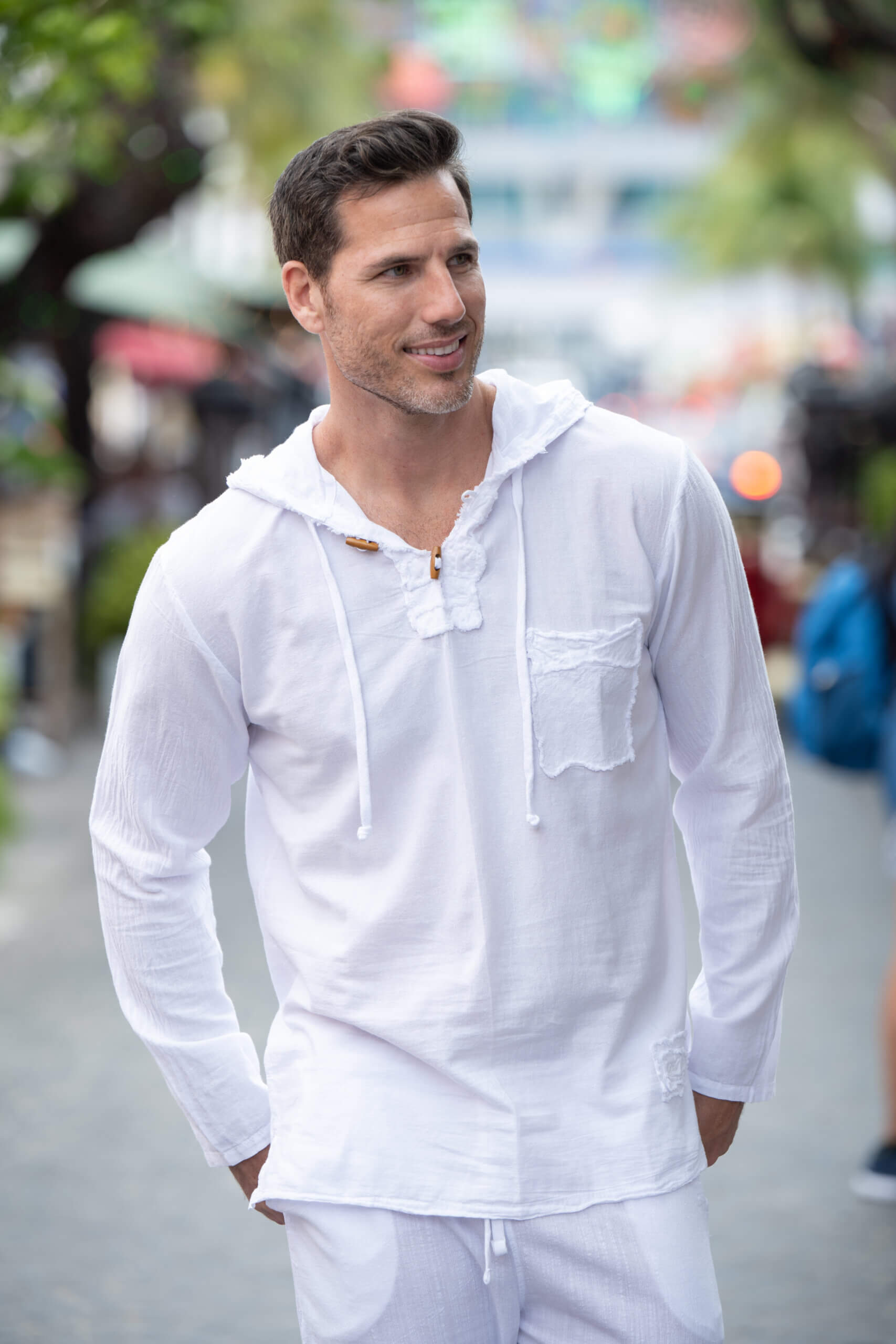 Cotton Natural Men's Tuscany Hoodie