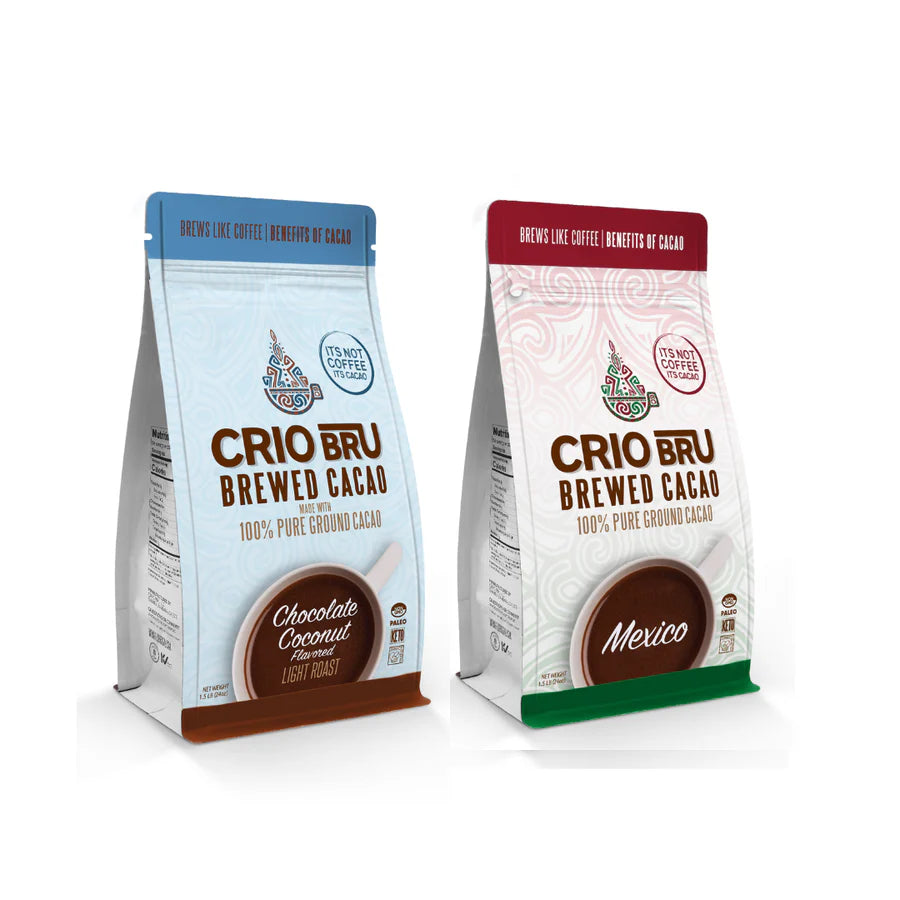 Crio Bru 2 Pack Limited Edition Chocolate Coconut & Mexico