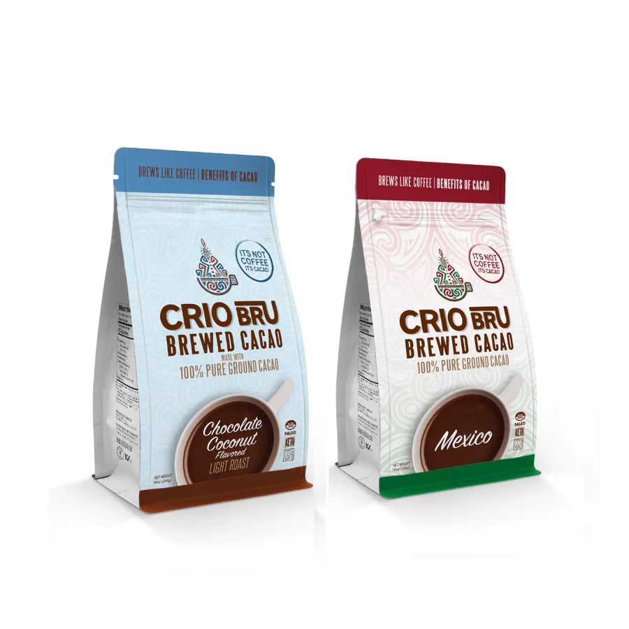 Crio Bru 2 Pack Limited Edition Chocolate Coconut & Mexico