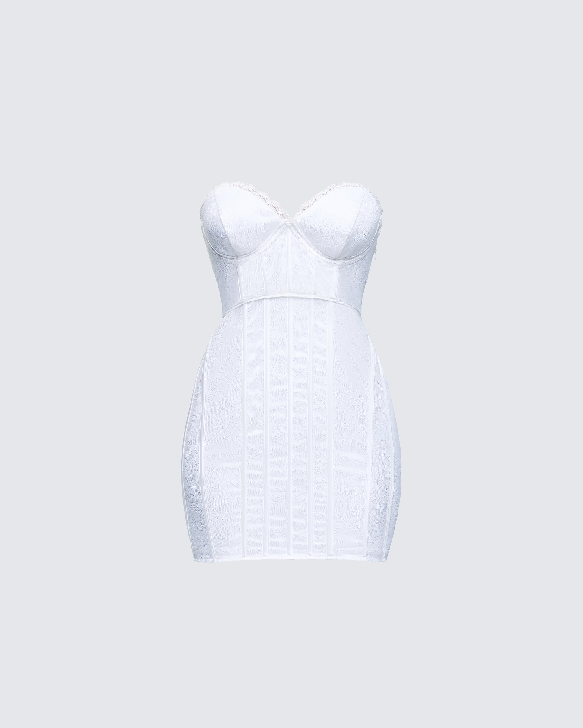 Finesse Vela Lace Corset Mini Dress