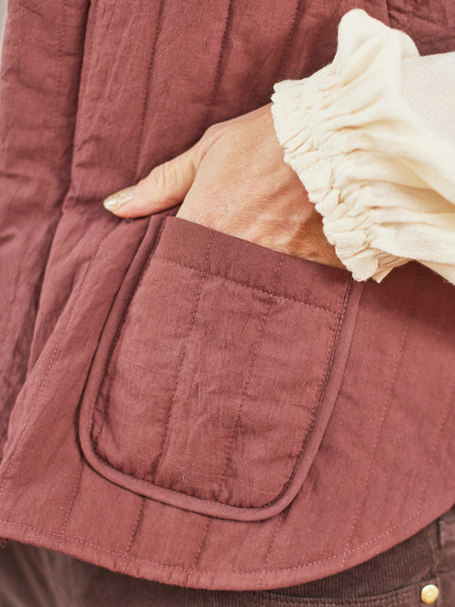 April Cornell Wanderer Quilted Vest