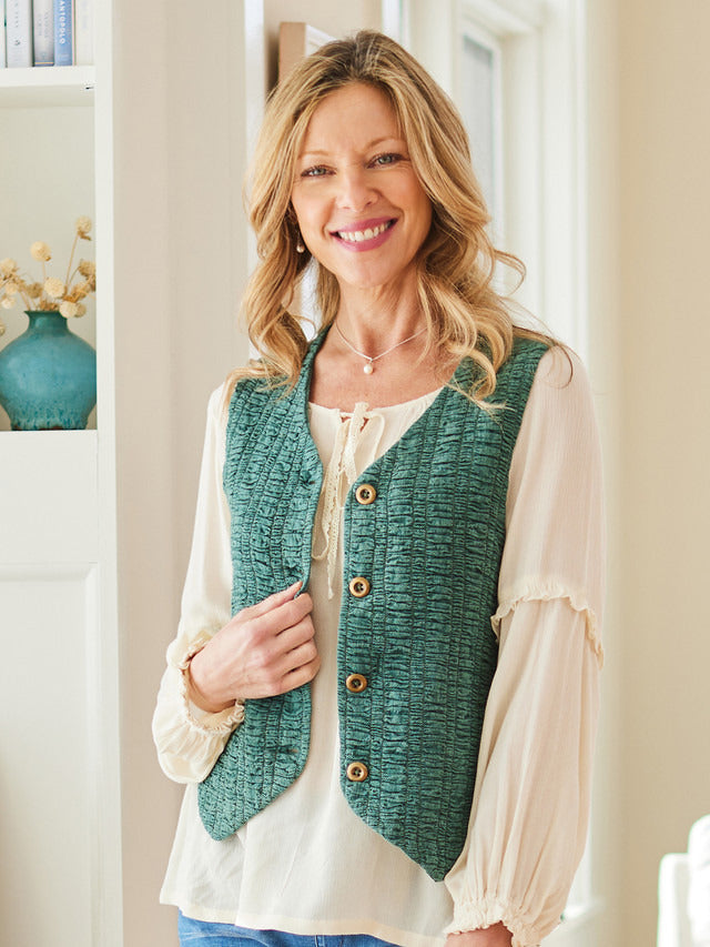 April Cornell Candlemaker's Vest