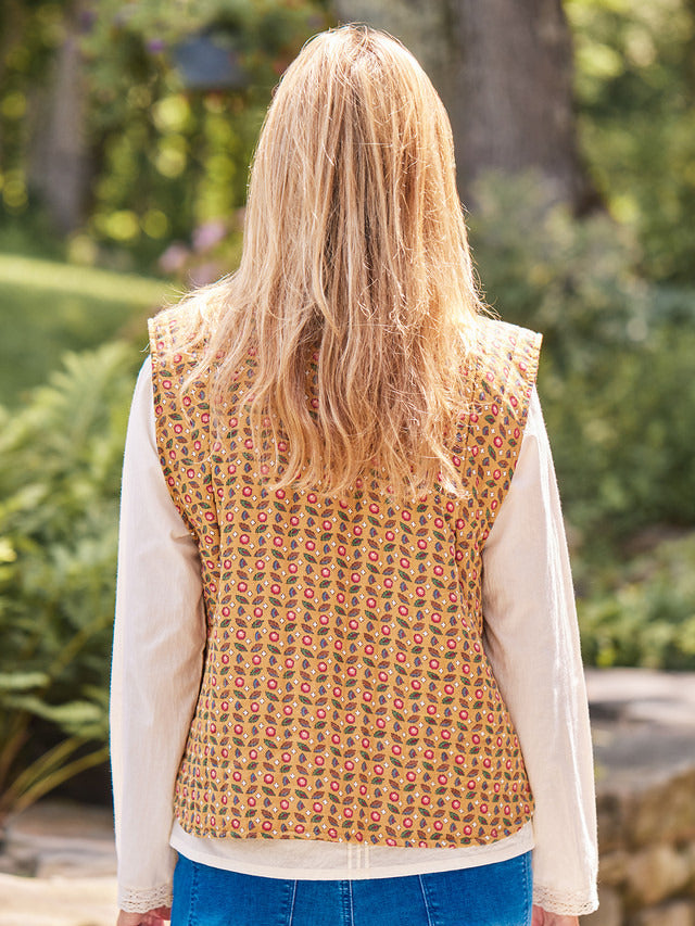 April Cornell Safflower Vest