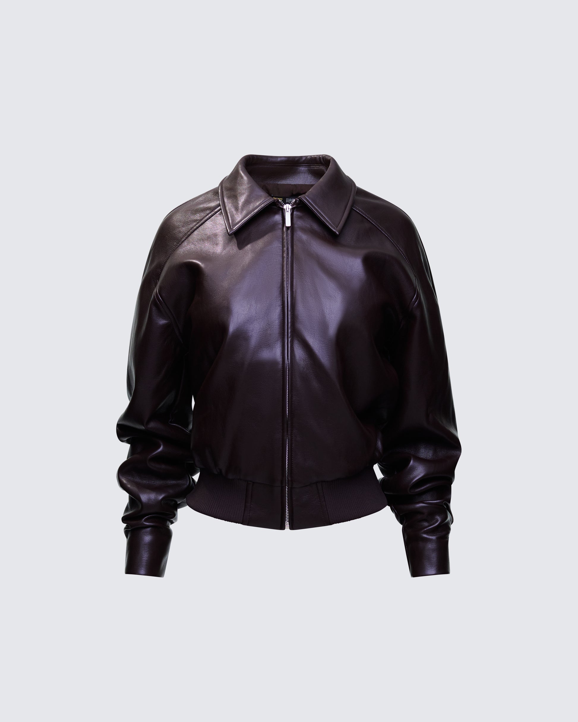 Waveney Brown Vegan Leather Jacket