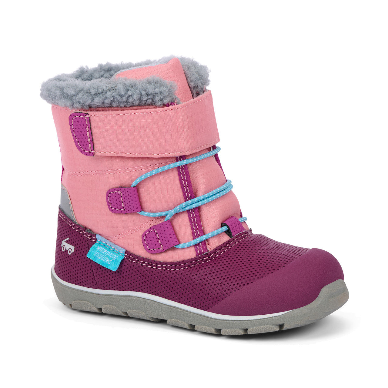 See Kai Run girls Gilman Waterproof/Insulated Rose Pink
