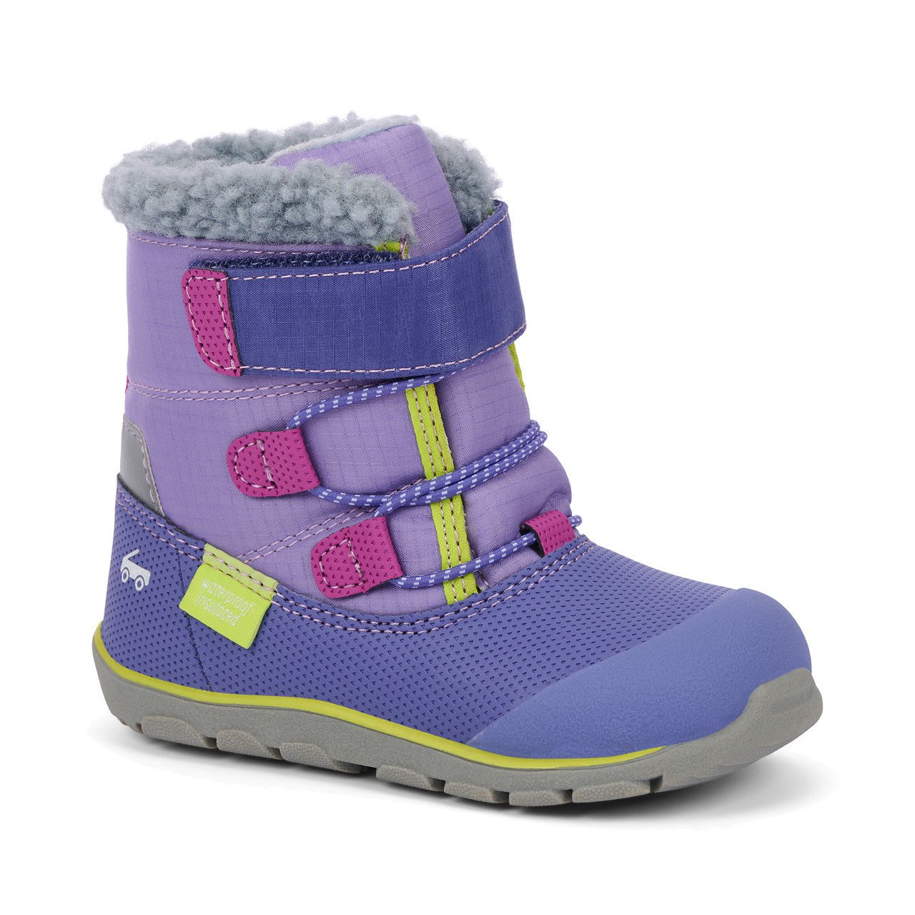 See Kai Run girls Gilman Waterproof/Insulated Heirloom Purple