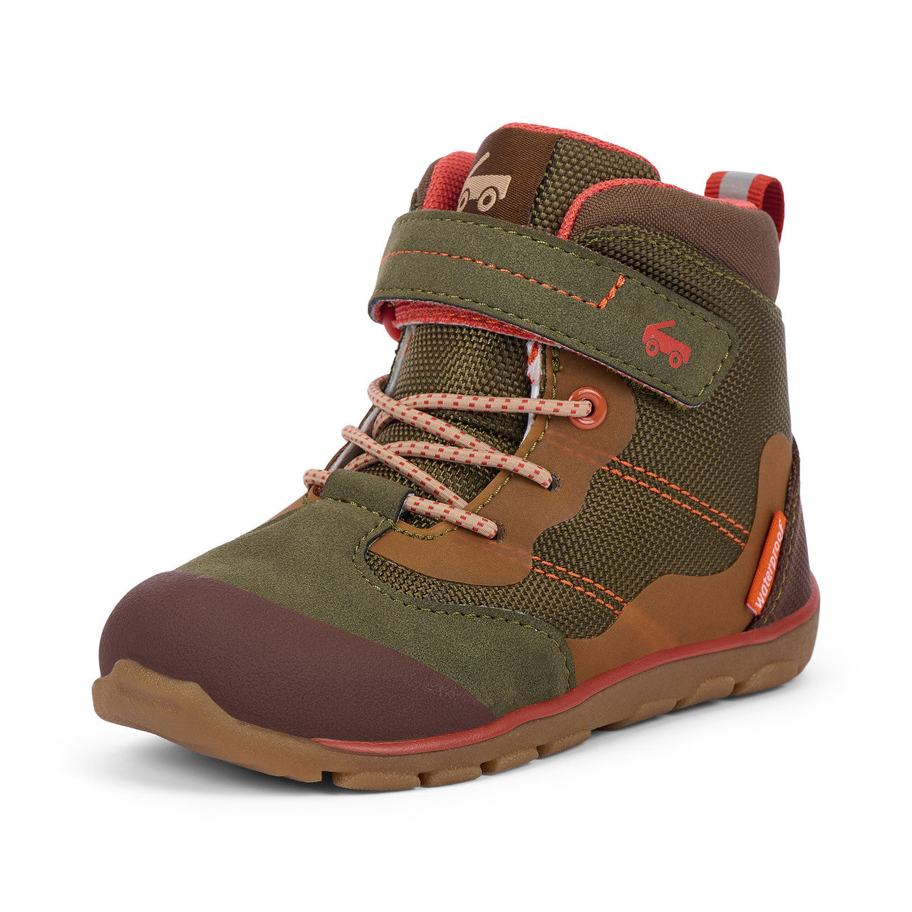 See Kai Run boys Canyon Waterproof Olive Green