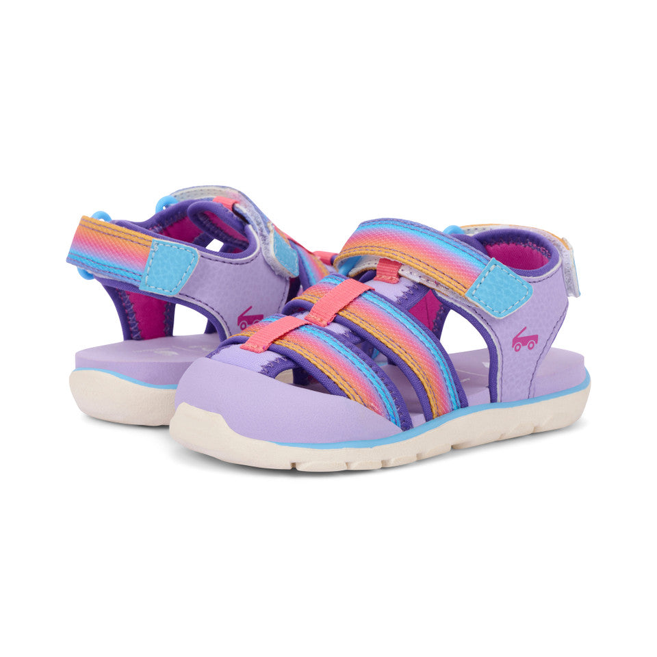 See Kai Run girls Wilder Lavender Rainbow
