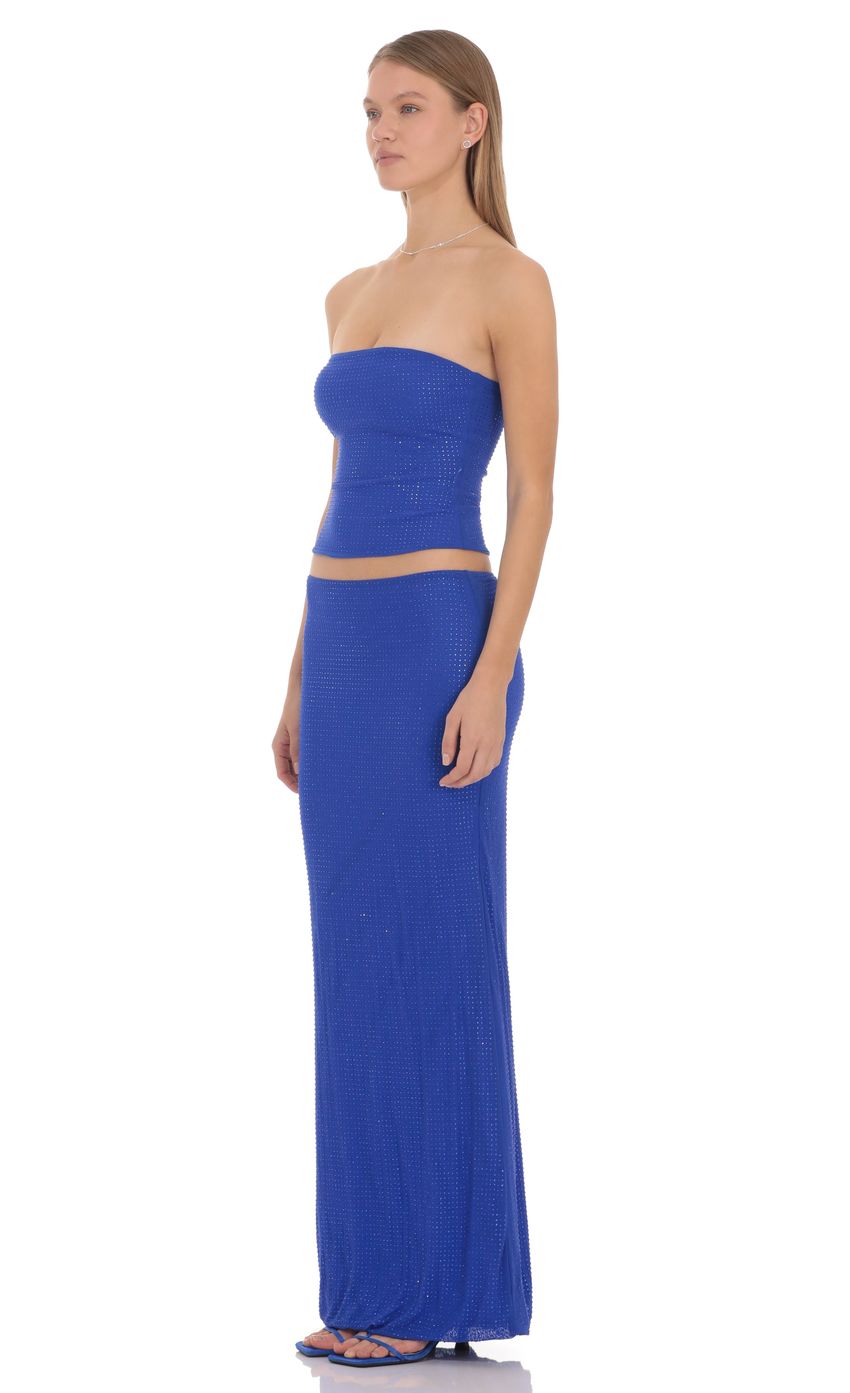 Lucy In The Sky Liora Rhinestone Maxi Dress