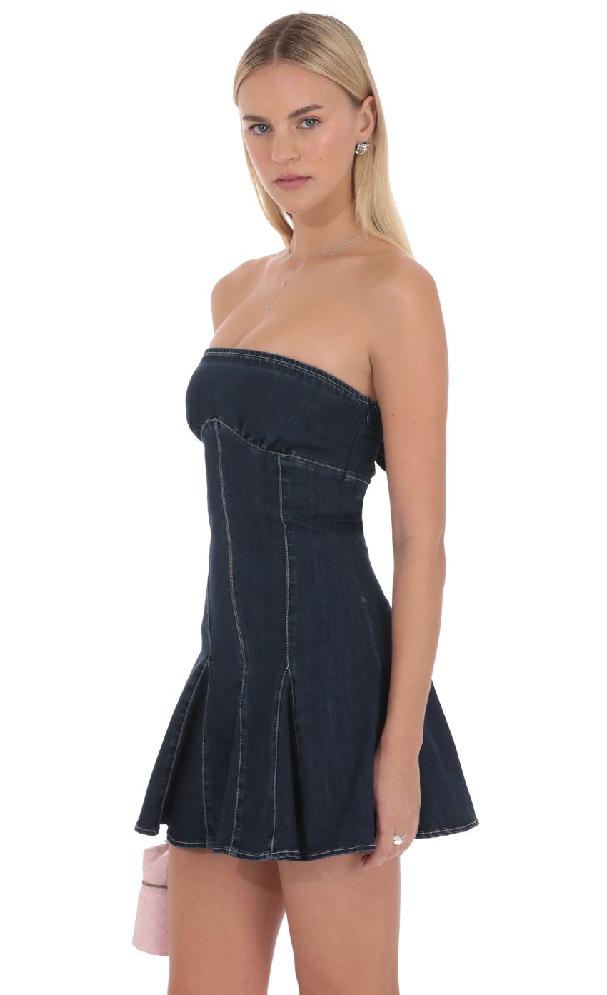 Lucy In The Sky Rovelle Denim Mini Dress