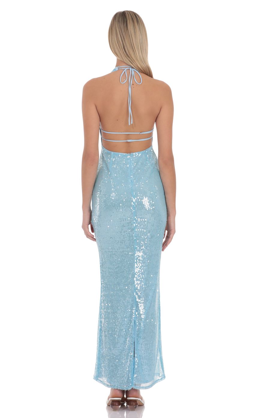 Lucy In The Sky Auralyn Sequin Maxi Dress