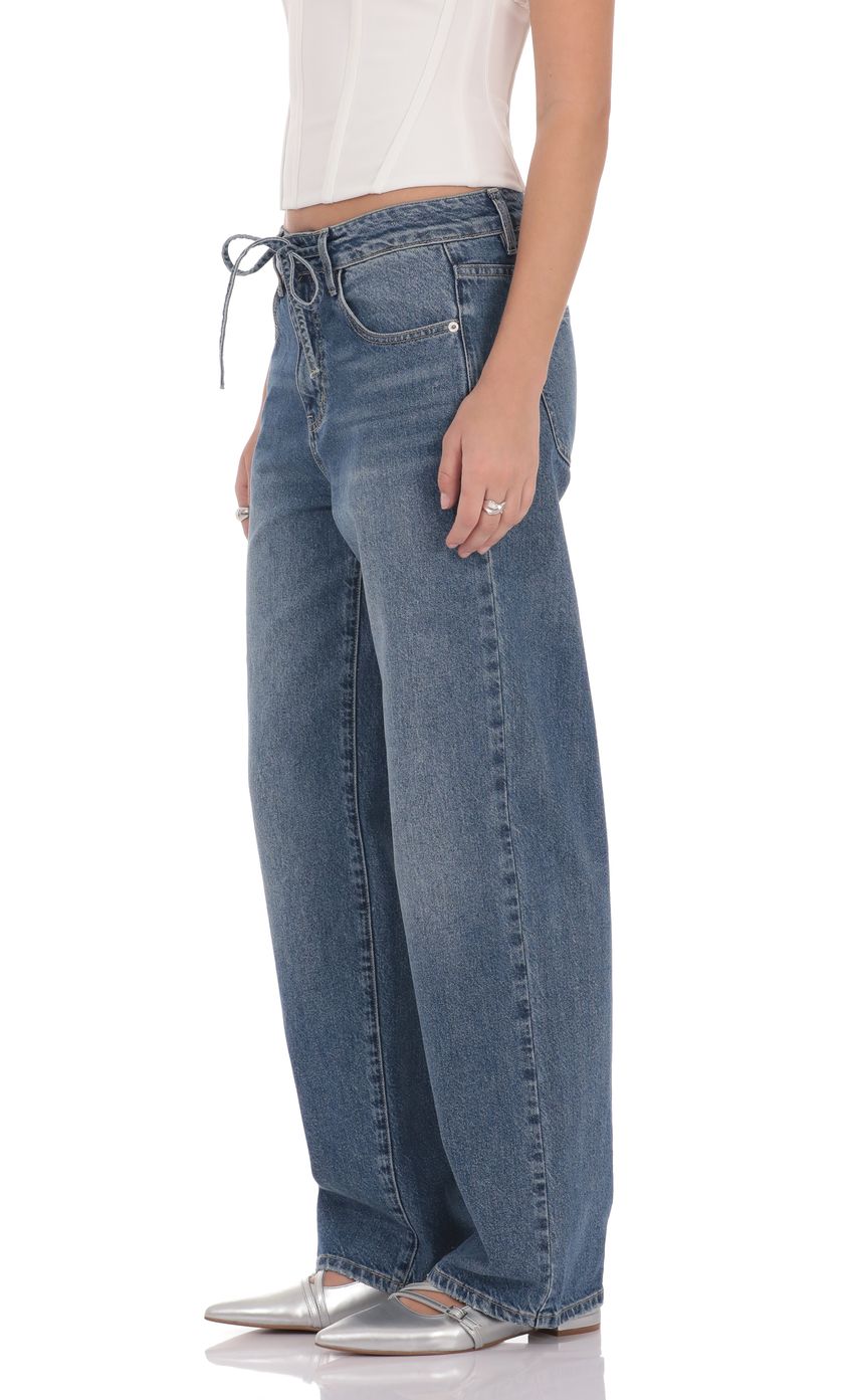 Lucy In The Sky Noira Drawstring Jean