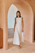 Nabalu Elowen | Women’s Lace Embroidered Midi Dress