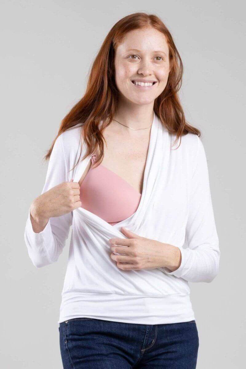 Simple Wishes Abbi Nursing Top Long Sleeve
