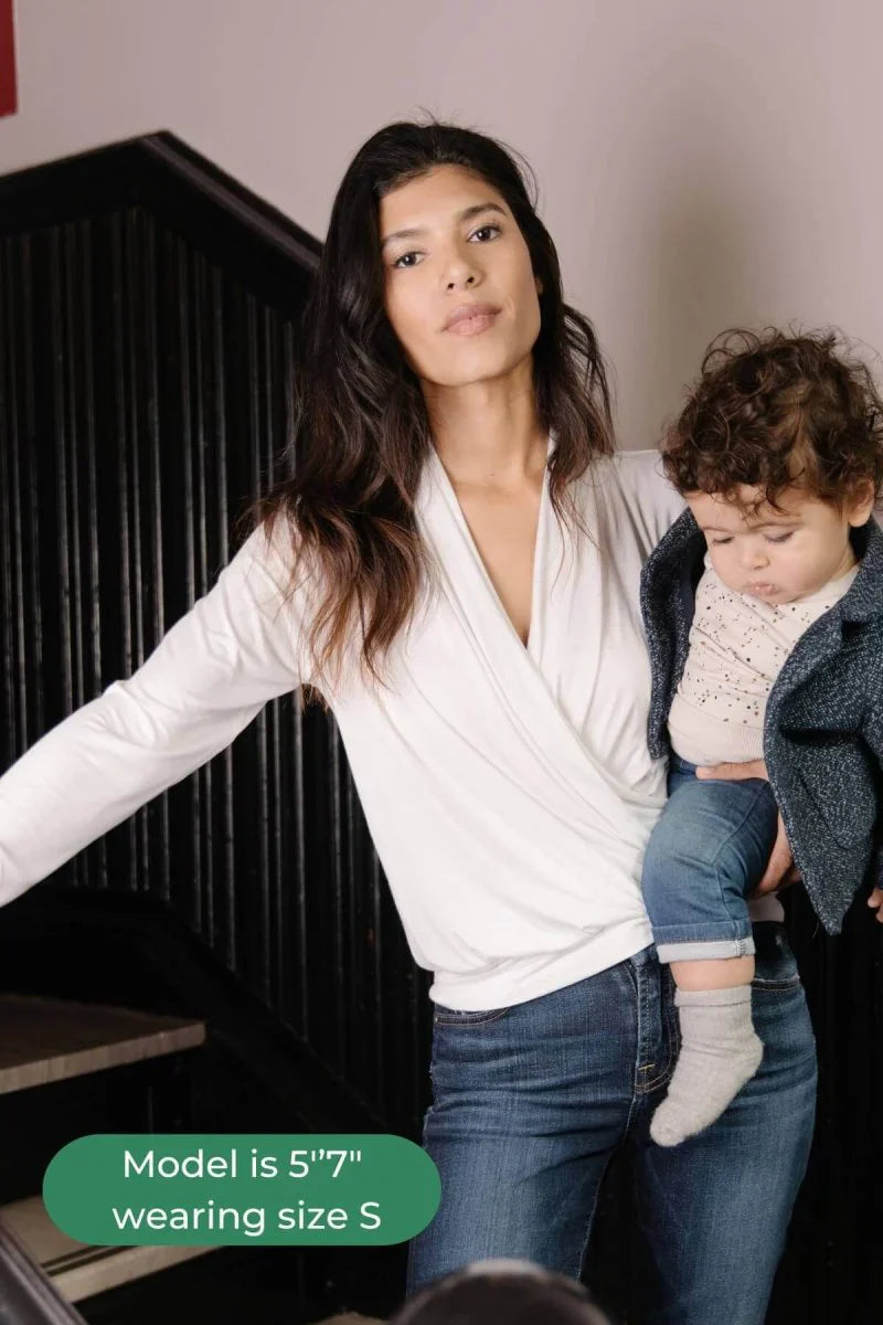 Simple Wishes Abbi Nursing Top Long Sleeve
