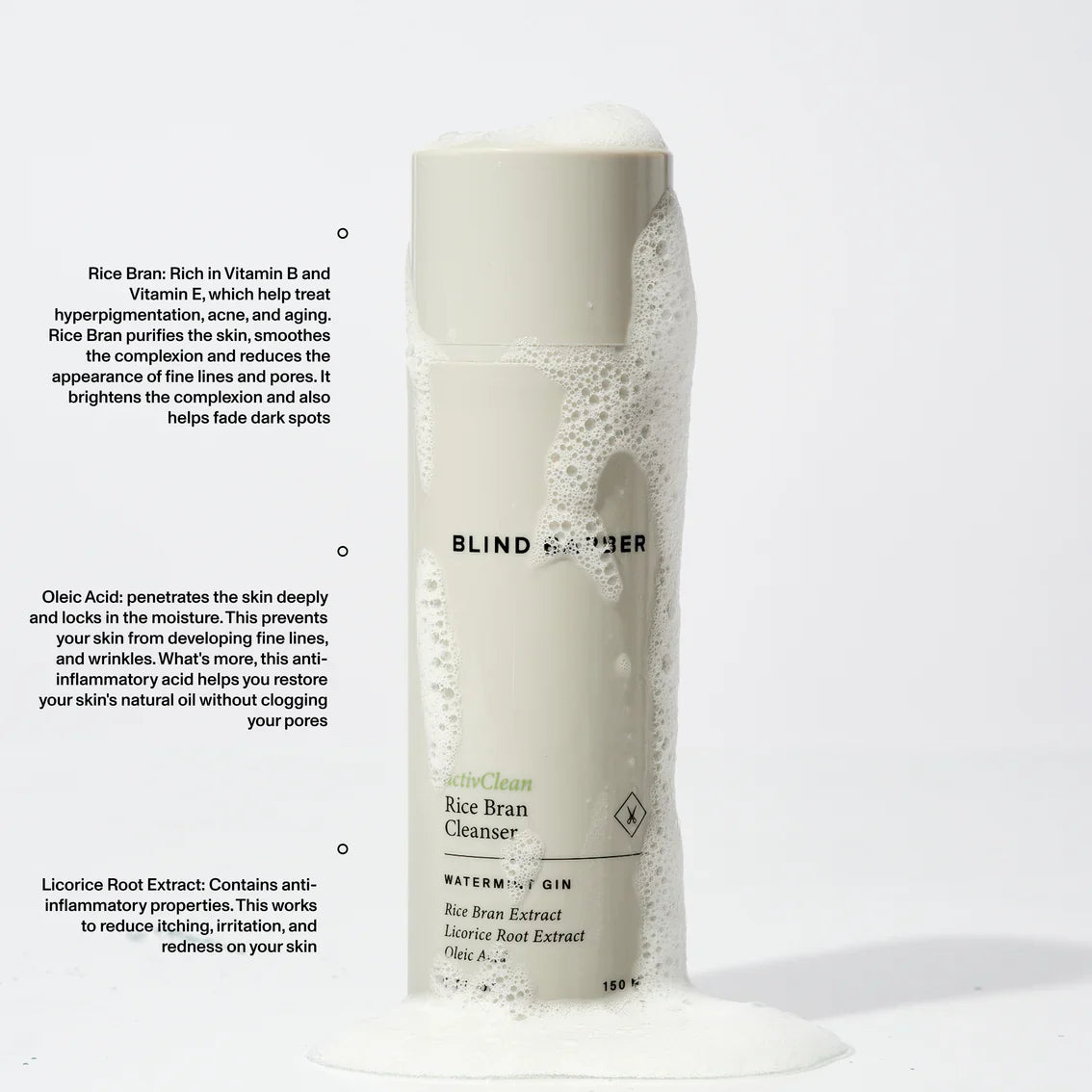 Blind Barber activClean Rice Bran Face Cleanser