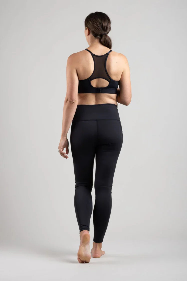 Simple Wishes Active Maternity & Postpartum Legging with Mesh Pocket