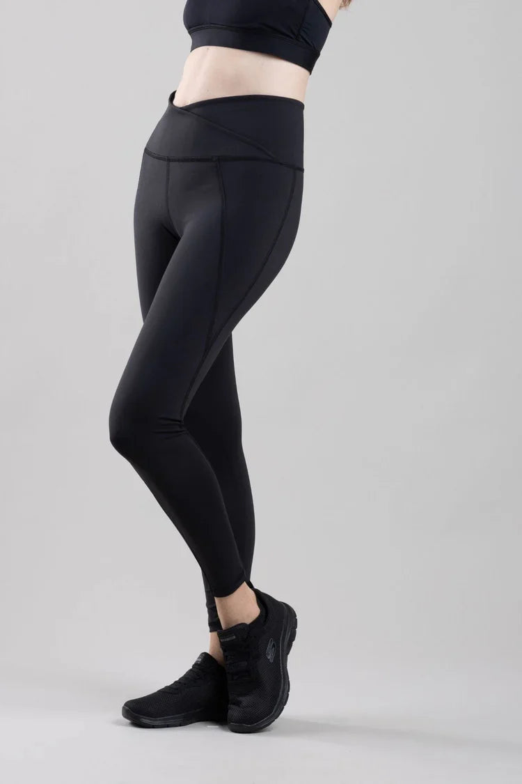 Simple Wishes Active Maternity & Postpartum Legging with Mesh Pocket