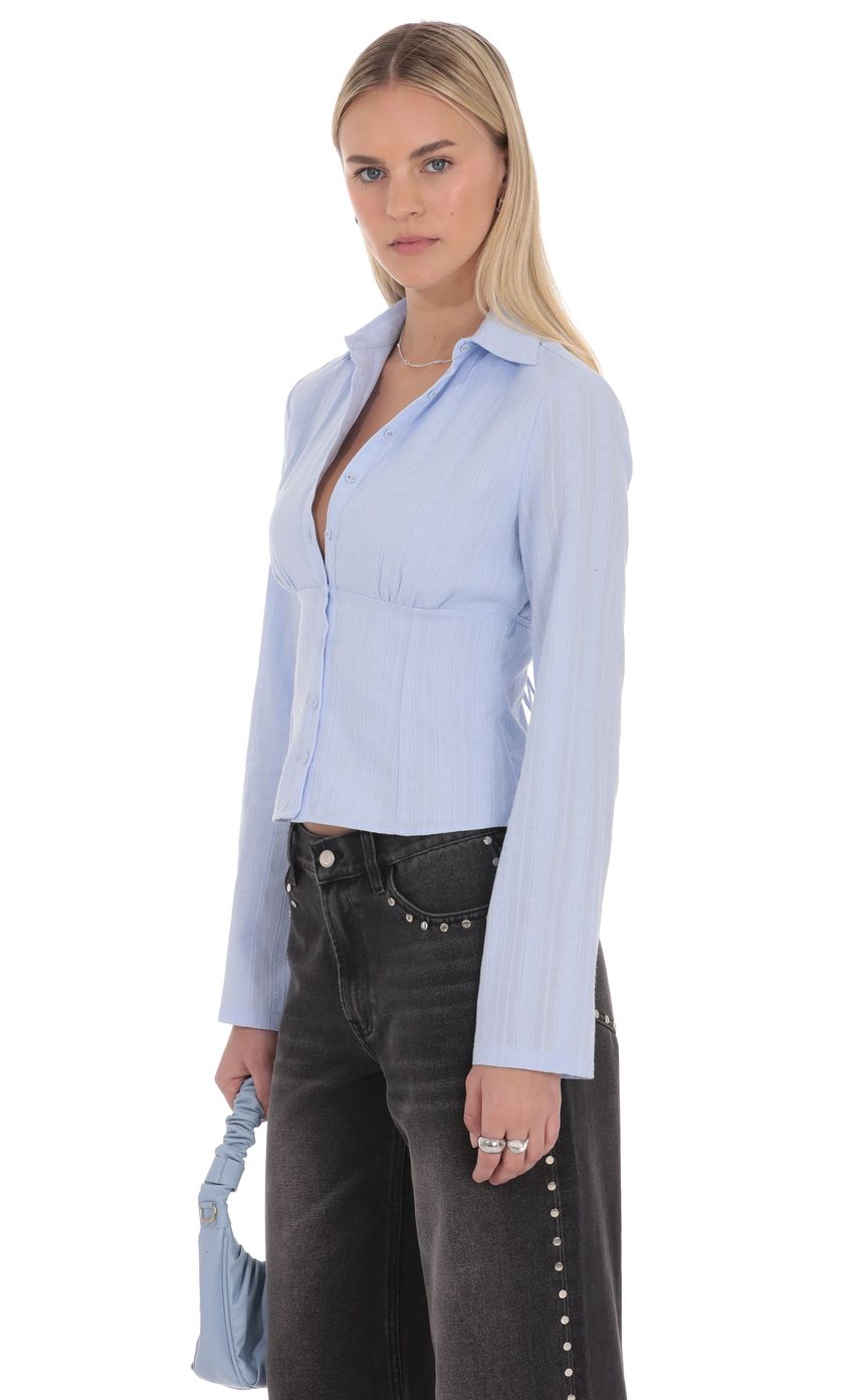 Lucy In The Sky Mila Button Front Top