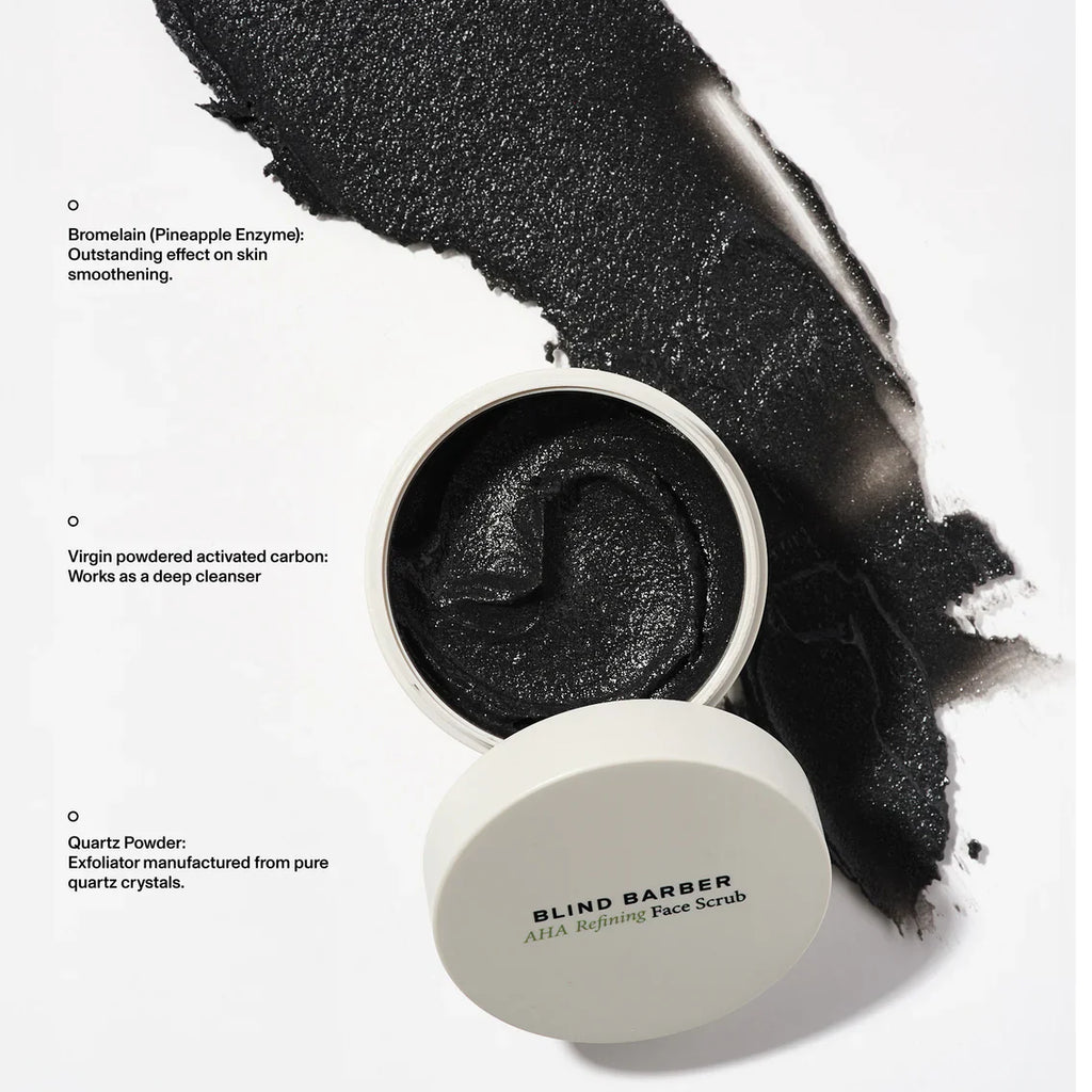 Blind Barber AHA Refining Face Scrub