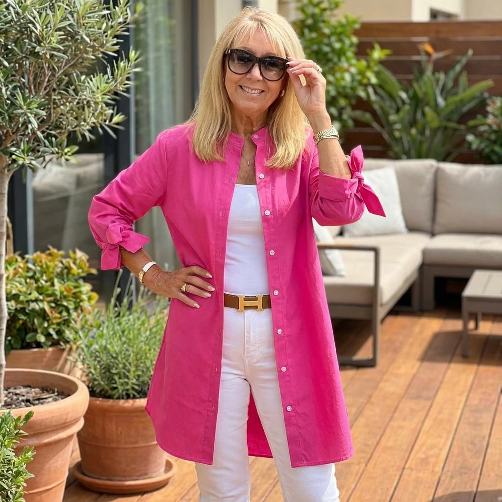 Nabalu Alverisse | Women’s Lightweight Button-Front Summer Jacket