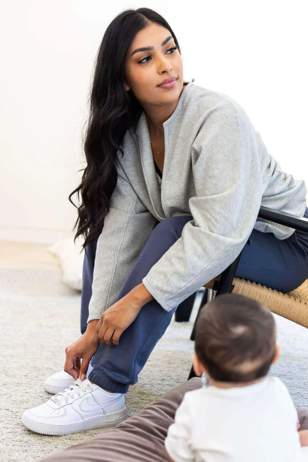 Simple Wishes Aspen Fleece Nursing Pullover