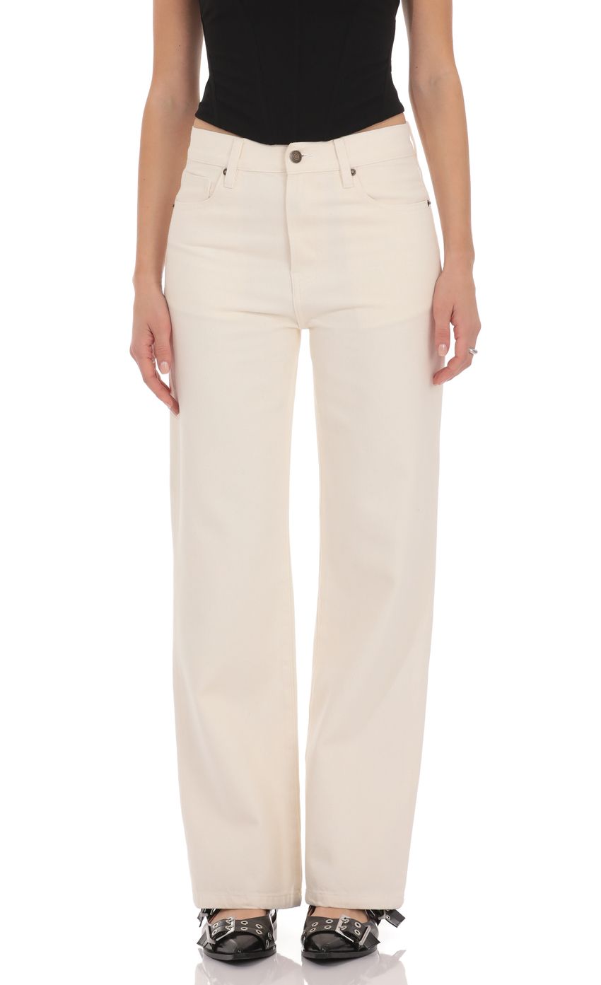 Lucy In The Sky Lauren Mid Rise Jean