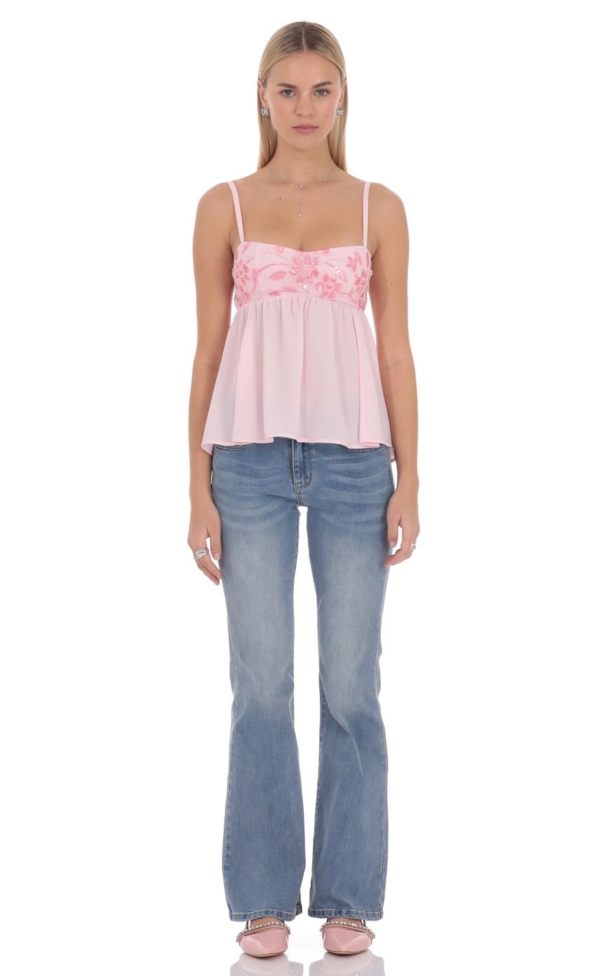 Lucy In The Sky Lysette Babydoll Top
