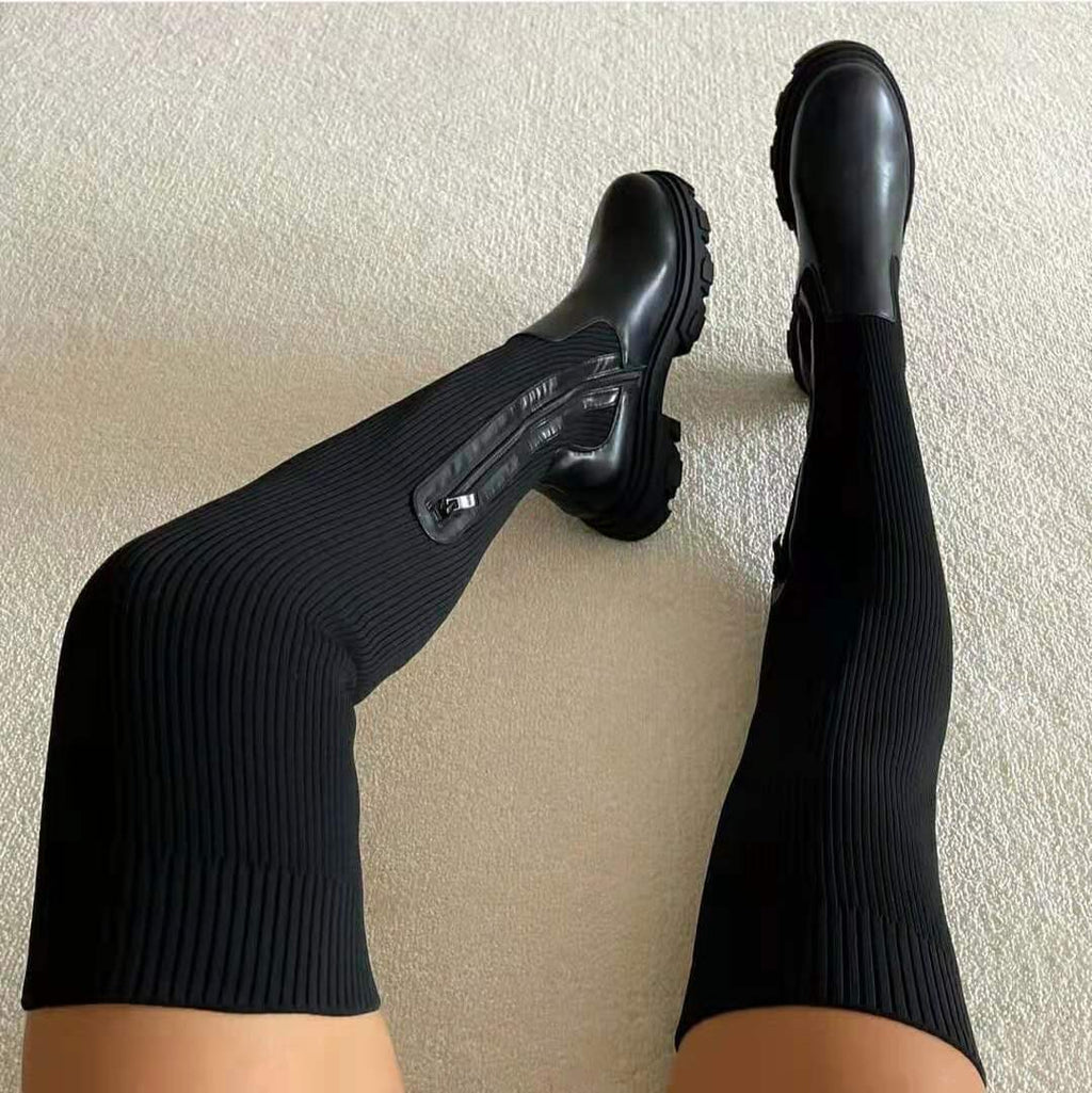 Harper & Lane Evelyn - Knee-High Boots
