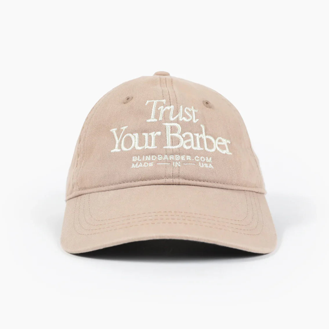 Blind Barber Trust Your Barber - Dad Hat - Cream