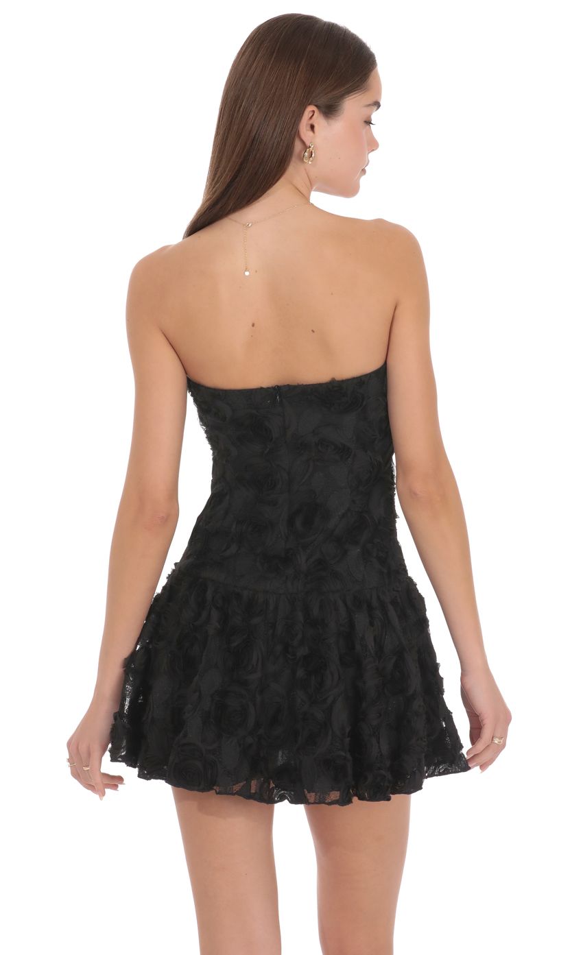 Lucy In The Sky Rosette Mini Dress