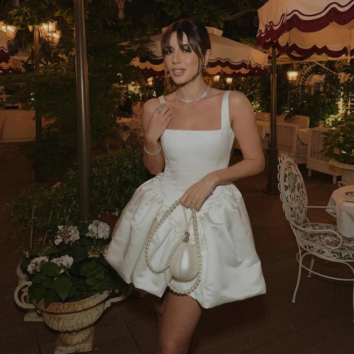 *Baby Girl Corset Voluminous Mini Dress