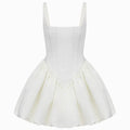 Mermaid Way Baby Girl Corset Voluminous Mini Dress