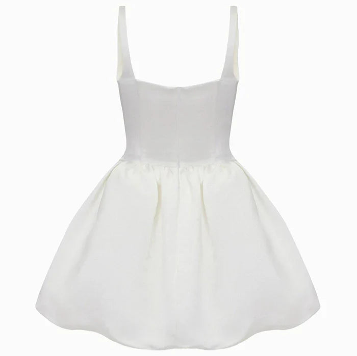 *Baby Girl Corset Voluminous Mini Dress