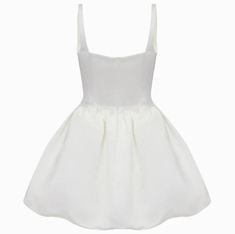 Mermaid Way Baby Girl Corset Voluminous Mini Dress