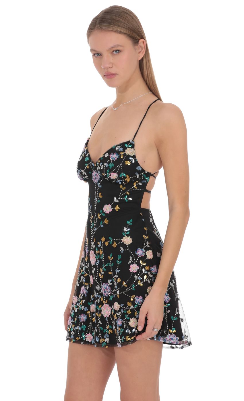 Lucy In The Sky Fleur Sequin Mini Dress