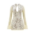 Mermaid Way Bella Vita Lace Mini Dress