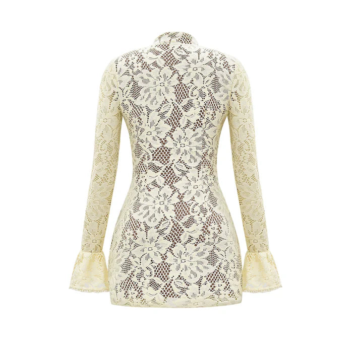 *Bella Vita Lace Mini Dress