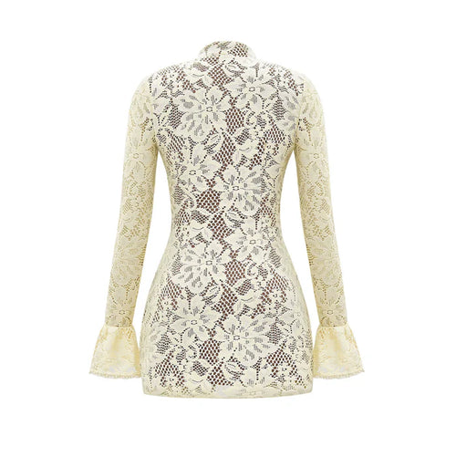 *Bella Vita Lace Mini Dress