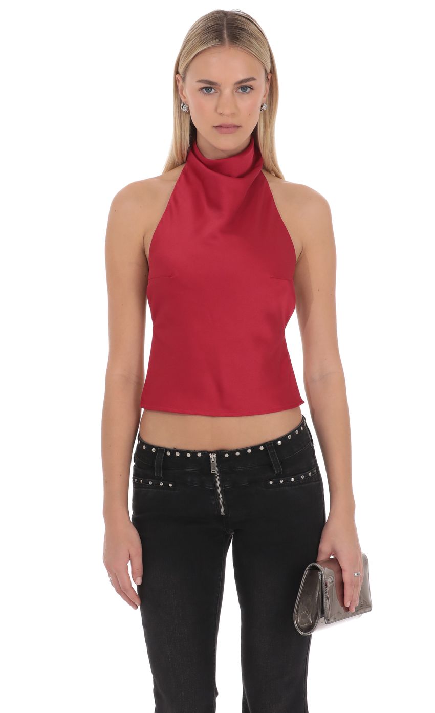 Lucy In The Sky Romy Halter Top