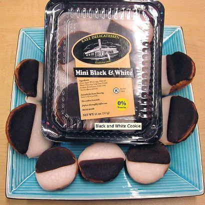 Katz's Delicatessen Mini Black and White Cookies