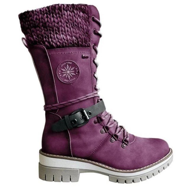 Harper & Lane Sara - Lace-Up Winter Boots