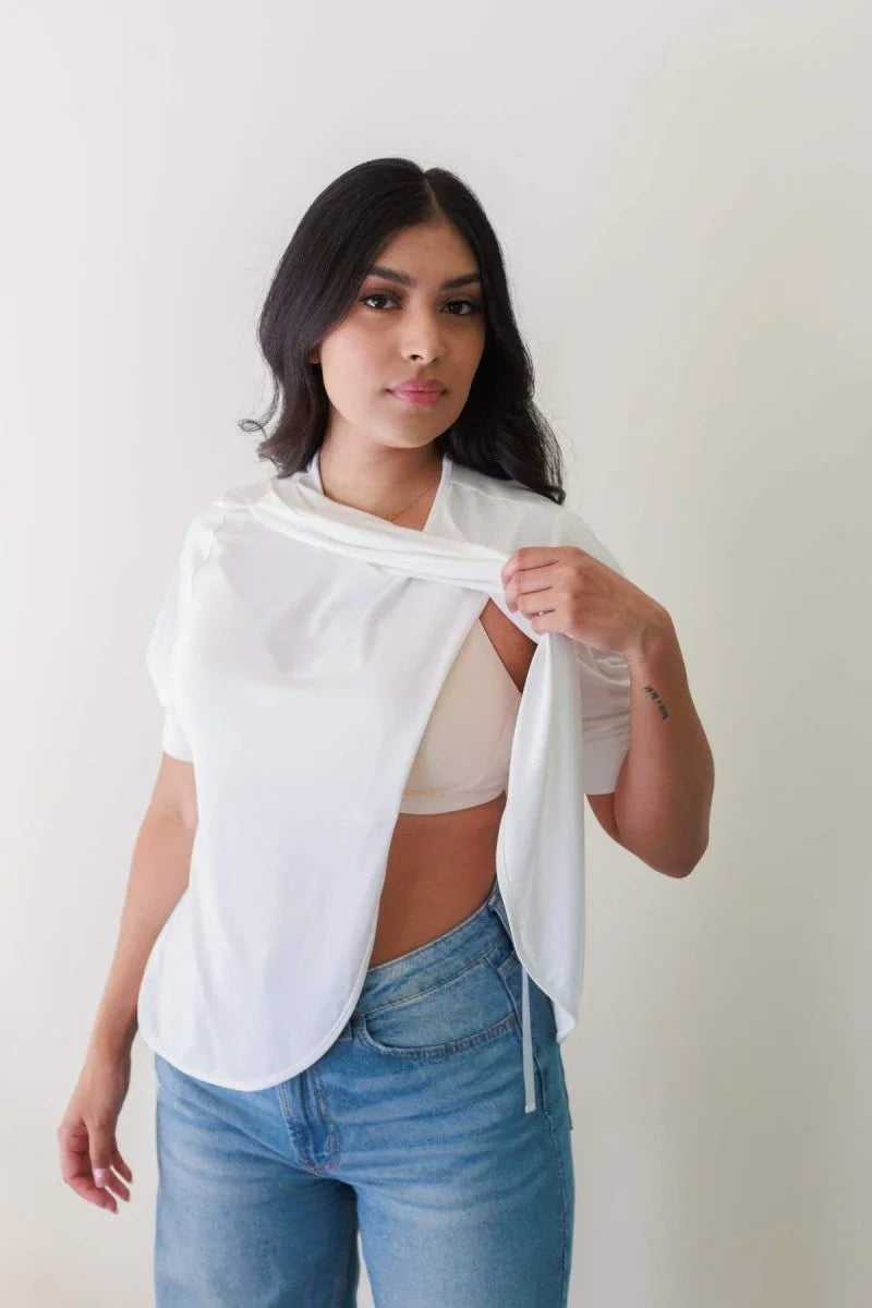 Simple Wishes Camille Jersey Nursing Top - Discontinued Color