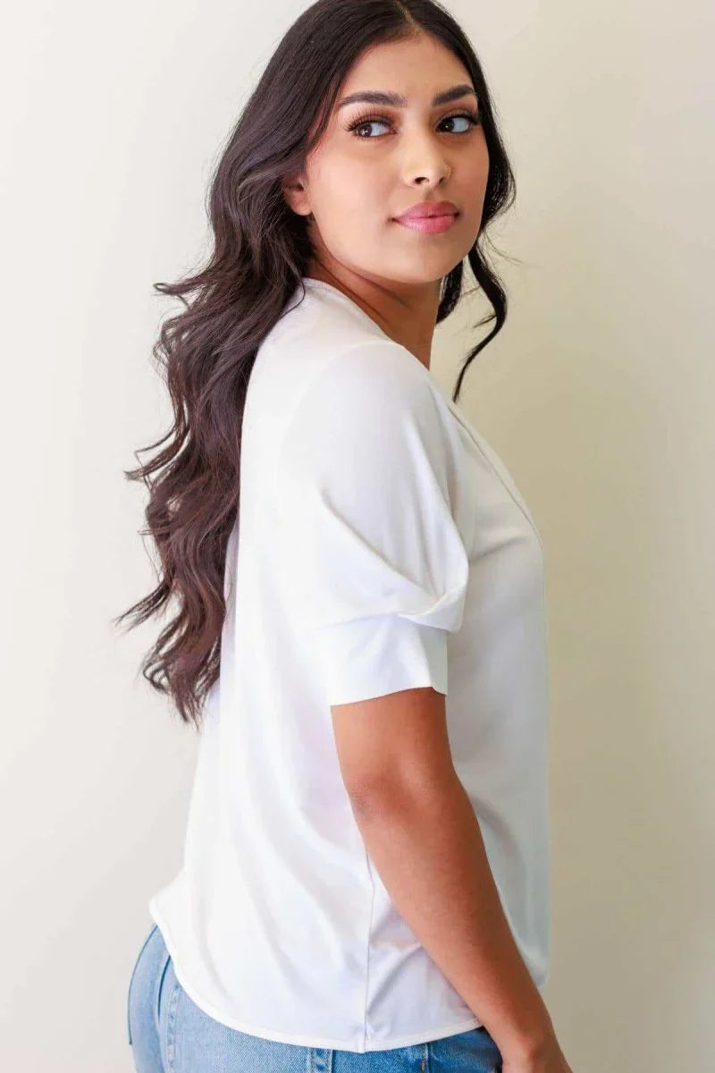 Simple Wishes Camille Jersey Nursing Top - Discontinued Color