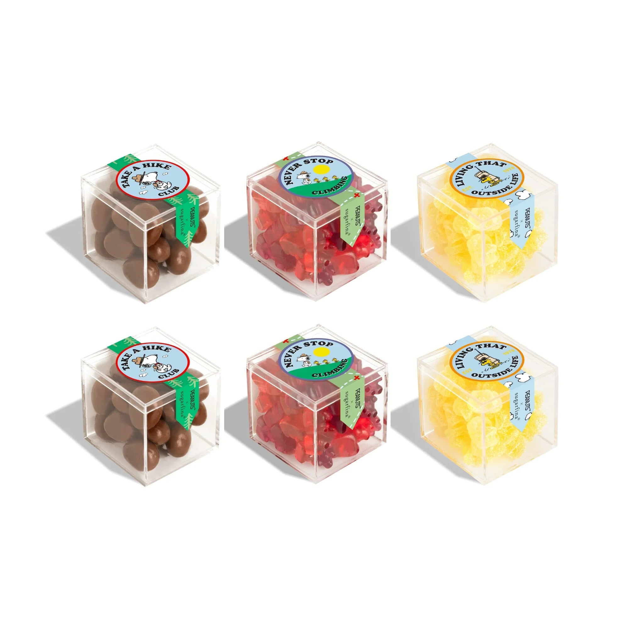 Sugarfina Camp with Snoopy Candy Cube Collection